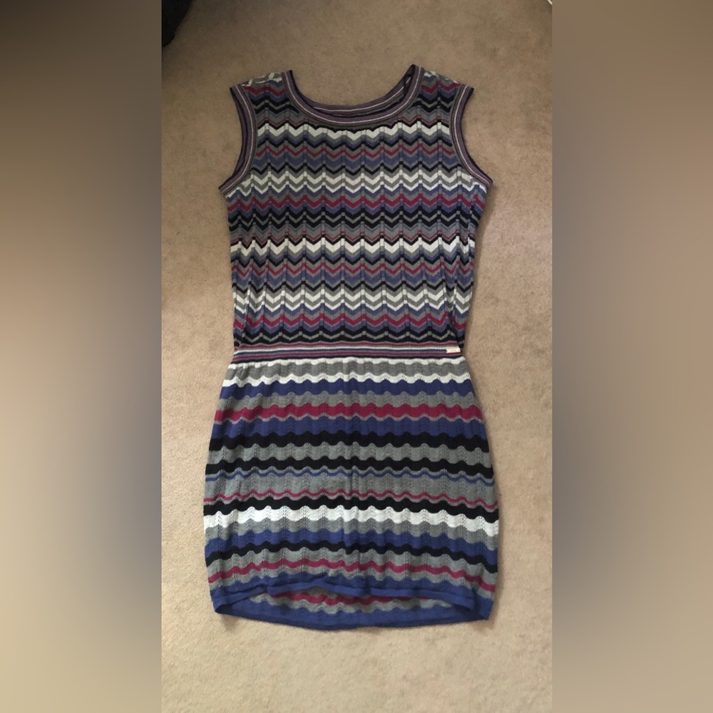 Guess Womens Dress XL Chevron